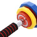 Cinkový set v kufri HMS SKC20 2x10 kg