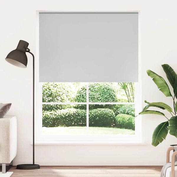 vidaXL Zatemňovacia roleta 144,4x230 cm, šírka látky 140 cm, sivá