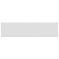 vidaXL Parapetné dosky Biela 100 x 20 x 4,5 cm PVC