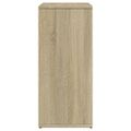 vidaXL Komody 2 ks dub sonoma 60x31x70 cm kompozitné drevo