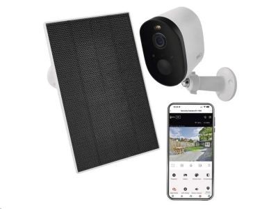 Kamera EMOS IP-1150 SNAP /H4073/ GoSmart venkovní bateriová s Wi-Fi a solárním panelem