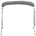 vidaXL Strieška Bimini s 4 oblúkmi a stenami 243x(230-244)x137 cm