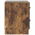 vidaXL Nočný stolík Dymový dub 43 x 34,5 x 44,5 cm Kompozitné drevo