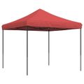 vidaXL Skladací pop-up párty stan burgundský 292x292x315 cm