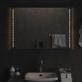 vidaXL LED kúpeľňové zrkadlo 90x60 cm