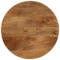 vidaXL Stolová doska Ø 50x3,8 cm okrúhla masívne mangovníkové drevo