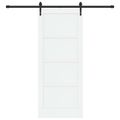 vidaXL Posuvné dvere ORKDAL 83 x 202 cm Borovicový masív