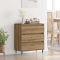 vidaXL Servírovacia skriňa Remeselný dub 60 x 35 x 70 cm
