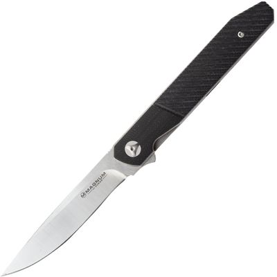 Magnum 01SC060 Miyu vreckový nôž 10,2 cm, Satin/Stonewash, čierna, G10