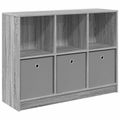 vidaXL Servírovacia skriňa Sivý Sonoma 102 x 32 x 73,5 cm