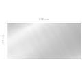 vidaXL Bazénová plachta strieborná 450x220 cm PE