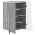 vidaXL Skriňa na topánky ZWOLLE 59,5 x 39,5 x 91,5 cm Kompozitné drevo
