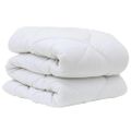 vidaXL Zimný prehoz 200 x 135 x 5 cm Zima Polyester Biela Priedušná