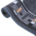 vidaXL Koberec behúň antracitový 67x200 cm protišmykový