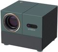 STRONG projektor MIRA 1/ LCD/ FHD (1920x1080)/ 300 ANSI lm/ USB 2.0/ HDMI/ BT/ Wi-Fi/ Repro/ Android 11/ šedo-zelený