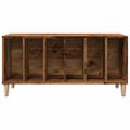 vidaXL Skrinka na platne staré drevo 100x38x48 cm kompozitné drevo
