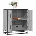 vidaXL Komoda sivá sonoma 68x35x76 cm kompozitné drevo