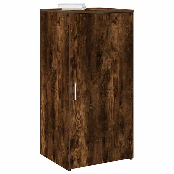 vidaXL Úložná skriňa Dub dymový 50x45x103,5 cm Konštrukcia dreva