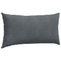 vidaXL Vankúše na pohovku 2 pcs Tmavo šedá 80 x 40 cm