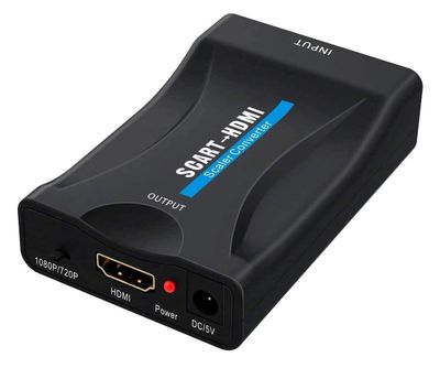 PremiumCord Prevodník SCART na HDMI 1080P s napájacím zdrojom 230V