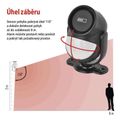 Alarm s pohybovým čidlom EMOS EM-125L PROTECTOR