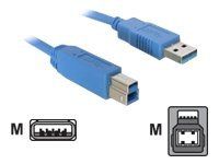 Kábel USB - USB typ A (samec) na USB Type B (samec) - USB 3.0 - 3 m - pre P/N: 89273