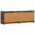 vidaXL TV skrinka 135 x 33 x 47 cm Dymový dub Kompozitné drevo
