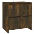 vidaXL Komoda hnedý dub 70x40x73,5 cm drevotrieska