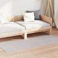vidaXL Koberec do interiéru LUGO Krémová 150 x 80 cm Polyester
