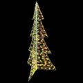 vidaXL Vianočný stromček 240 LED Teplá biela 180 cm PET