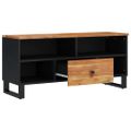 vidaXL TV skrinka 100x33x46 cm masívna akácia a spracované drevo