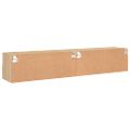vidaXL TV nástenné skrinky 2 ks dub sonoma 80x30x30cm kompozitné drevo