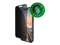 Ochrana obrazovky pre mobilný telefón - film - s bezpečnostným filtrom - farba rámu čierna - pre Apple iPhone 16