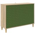 vidaXL Servírovacia skriňa GELEEN Sonoma 102 x 33 x 75 cm