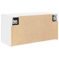 vidaXL Kúpeľňová nástenná skrinka biela 60x25x30 cm kompozitné drevo