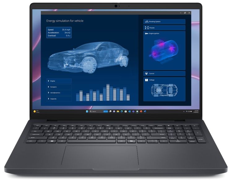 Dell Pro Max/16 MC16255/AI7PRO-350/16''/WUXGA/32GB/512GB/RTX 500/W11P/Gray/3R NBD