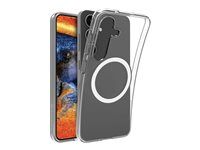 Zadní kryt pro mobilní telefon - kompatibilita s MagSafe - plast - průsvitná - pro Samsung Galaxy S25+