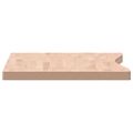 vidaXL Stolová doska 100x(55-60)x4 cm masívny buk