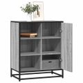 vidaXL Komoda sivá sonoma 62x35x76 cm kompozitné drevo