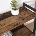 vidaXL Regál na knihy 80 x 30 x 85 cm Kompozitné drevo Staré drevo