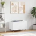 vidaXL Skrinka na platne biela 74,5x38x48 cm kompozitné drevo