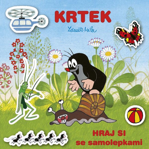 Album obrázkový Krtko Hraj sa so samolepkami