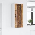 vidaXL Dvierka na umývačku Kalmar Staré drevo 40 x 31 x 100 cm