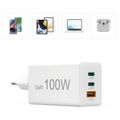 HAMA GaN, Rýchlonabíjačka, 2x USB-C PD/QC 100W