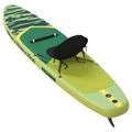 vidaXL SUP doska so sedadlom 2-in-1 POSEIDON 305 x 76 x 15 cm Zelená