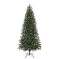 vidaXL Umelý vianočný stromček Zelená 240 cm PE a PVC
