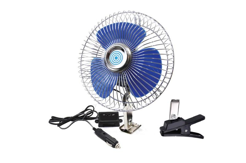 Ventilátor do auta kovový 24V Cfan-15