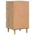 vidaXL Nočná skrinka Artisan Dub 40x35x69 cm Drevo