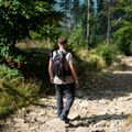 Turistický batoh NILS Camp NC1950 Caver čierny 18L