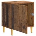 vidaXL Nočný stolík Staré drevo 43 x 34,5 x 50 cm Kompozitné drevo